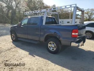 2005 Ford F-150 XLT with VIN 1FTPW14545FB31526, listed as a Copart auction lot 54343155 with 154,751 mi miles and Clean Title. Bid and sale history available at carsss.com. Image 2.