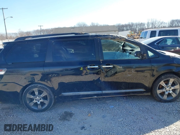 2014 Toyota Sienna SE with VIN 5TDXK3DC3ES521202, listed as a IAAI auction lot 41579320 with 182,982 mi miles and . Bid and sale history available at DreamBid. Image 13.