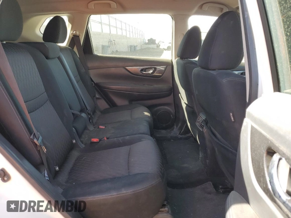 2017 Nissan Rogue SV with VIN KNMAT2MV5HP526382, listed as a Copart auction lot 49167525 with 144,337 mi miles and Salvage Title. Bid and sale history available at carsss.com. Image 11.