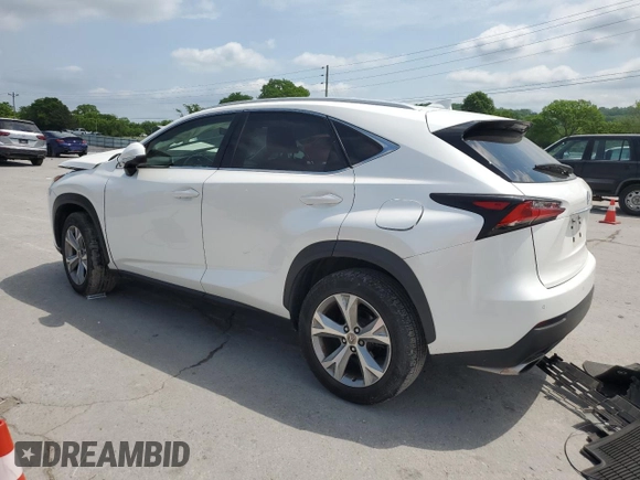 2017 Lexus NX 200t z VIN JTJBARBZ1H2106797, wystawiony jako Copart lot #54888015 z przebiegiem 96 165 mil mil oraz Szkoda całkowita • Salvage title. Historia ofert i sprzedaży dostępna na DreamBid. Obrazek 2.