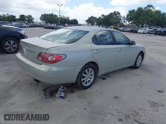 2002 Lexus ES 300 with VIN JTHBF30GX25001537, listed as a IAAI auction lot 42766480 with 110,256 mi miles and . Bid and sale history available at DreamBid. Image 4.