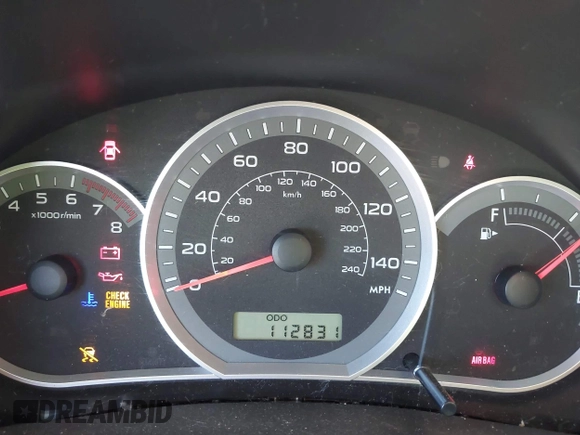 2011 Subaru Impreza 2.5i with VIN JF1GH6A68BG805578, listed as a IAAI auction lot 42499912 with 112,831 mi miles and . Bid and sale history available at DreamBid. Image 7.