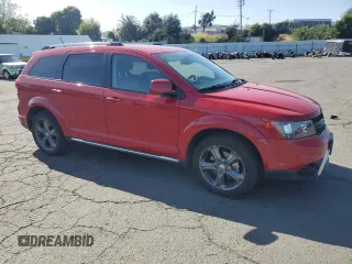 2015 Dodge Journey Crossroad with VIN 3C4PDCGB8FT595428, listed as a Copart auction lot 54228895 with 183,502 mi miles and Clean Title. Bid and sale history available at DreamBid. Image 4.