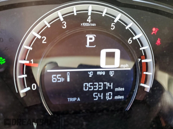 2018 Honda CR-V LX with VIN 2HKRW6H35JH231374, listed as a Copart auction lot 66632522 with 53,374 mi miles. Bid and sale history available at carsss.com. Image 8.