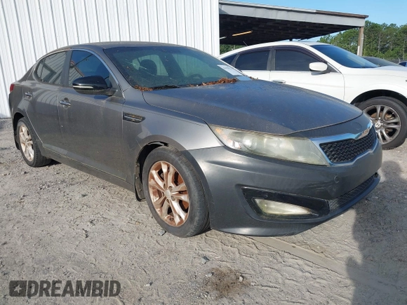 2013 Kia Optima EX with VIN 5XXGN4A73DG091000, listed as a IAAI auction lot 42555576 with 190,848 mi miles and . Bid and sale history available at DreamBid. Image 1.