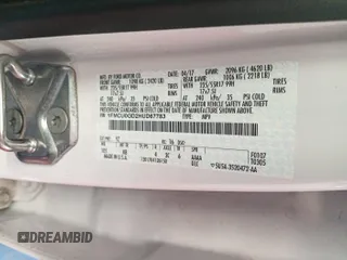 2017 Ford Escape SE z VIN 1FMCU0GD2HUD67783, wystawiony jako IAAI lot #42575794 z przebiegiem 98 188 mil mil oraz . Historia ofert i sprzedaży dostępna na DreamBid. Obrazek 21.