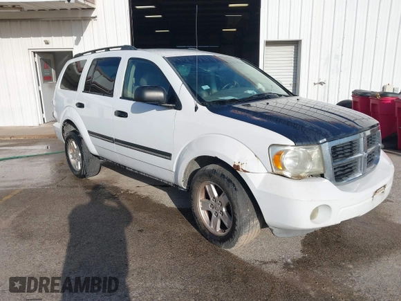 2007 Dodge Durango SLT with VIN 1D8HD48P07F514164, listed as a IAAI auction lot 41579173 with 228,394 mi miles and . Bid and sale history available at DreamBid. Image 1.