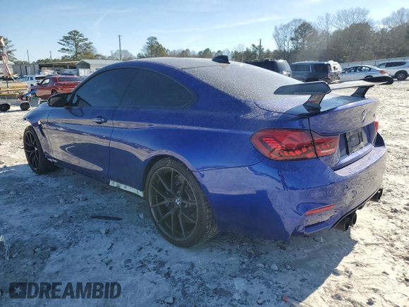 2019 BMW M4 CS with VIN WBS3S7C55KAC09766, listed as a Copart auction lot 40970674 with 45,529 mi miles. Bid and sale history available at carsss.com. Image 2.