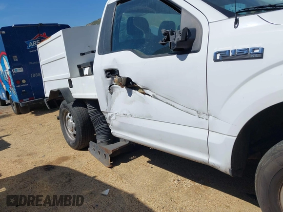 2017 Ford F-150 XL with VIN 1FTMF1C84HKE37930, listed as a IAAI auction lot 41817185 with 140,280 mi miles. Bid and sale history available at carsss.com. Image 6.