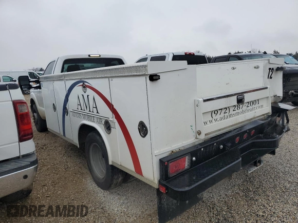 2016 Ford F-350 with VIN 1FDRF3G6XGEB70733, listed as a Copart auction lot 45679275 with 202,756 mi miles and Salvage title. Bid and sale history available at DreamBid. Image 2.