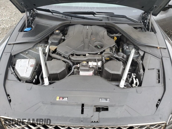 2024 Genesis G80 Sport with VIN KMTGB4SD8RU205301, listed as a Copart auction lot 77671514 with 11,994 mi miles and Salvage Title. Bid and sale history available at DreamBid. Image 11.