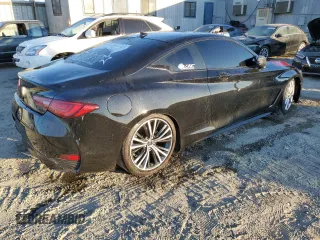 2020 Infiniti Q60 Luxe with VIN JN1EV7EK2LM340177, listed as a Copart auction lot 82057274 with 117,140 mi miles and Salvage Title. Bid and sale history available at carsss.com. Image 3.