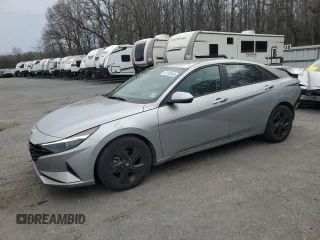 2022 Hyundai Elantra SEL with VIN 5NPLM4AG3NH078755, listed as a Copart auction lot 51120245 with 54,948 mi miles and Salvage Title. Bid and sale history available at DreamBid. Image 1.