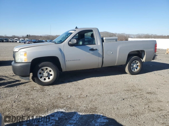 2008 Chevrolet Silverado 1500 Work Truck with VIN 1GCEC14X68Z297227, listed as a Copart auction lot 88982495 with 69,729 mi miles and Clean Title. Bid and sale history available at carsss.com. Image 1.