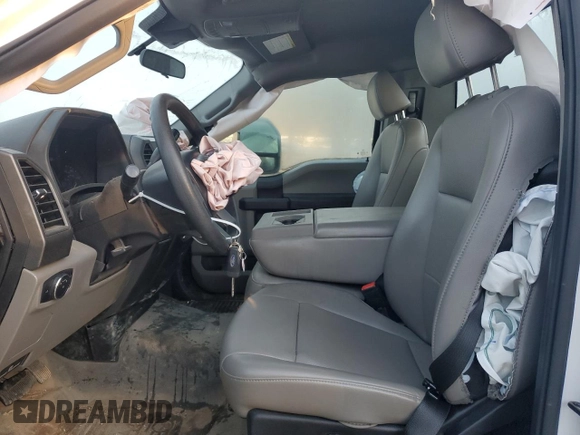 2021 Ford F-350 XL with VIN 1FTRF3A62MEC39018, listed as a Copart auction lot 80884973 with 45,966 mi miles and Non repairable. Bid and sale history available at DreamBid. Image 7.