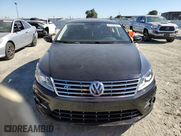 2013 Volkswagen CC R-Line with VIN WVWBP7AN0DE553831, listed as a Copart auction lot 61788784 with 134,430 mi miles and Salvage Title. Bid and sale history available at carsss.com. Image 5.