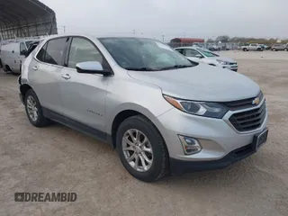 2018 Chevrolet Equinox LT with VIN 2GNAXSEV0J6212946, listed as a IAAI auction lot 41795378 with 143,306 mi miles. Bid and sale history available at carsss.com. Image 1.