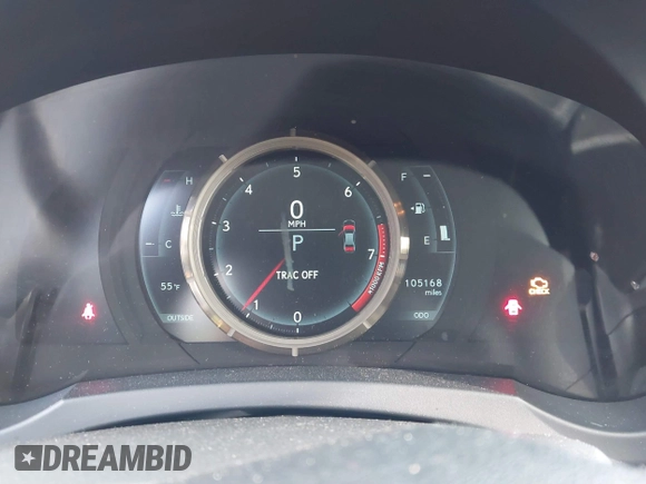 2015 Lexus IS 250 with VIN JTHBF1D29F5081857, listed as a IAAI auction lot 41561173 with 105,168 mi miles and . Bid and sale history available at carsss.com. Image 7.