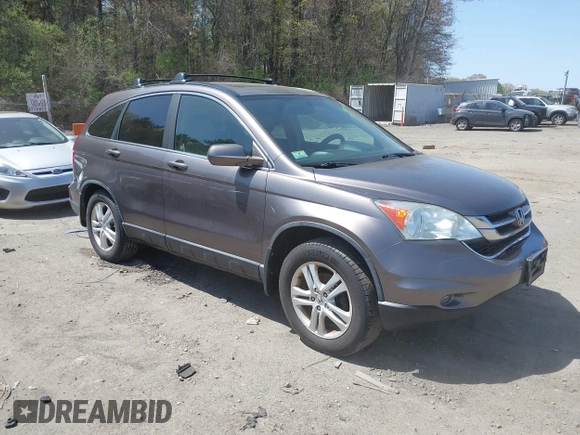 2011 Honda CR-V EX-L with VIN 5J6RE4H78BL056622, listed as a IAAI auction lot 42142423 with 129,721 mi miles. Bid and sale history available at carsss.com. Image 1.