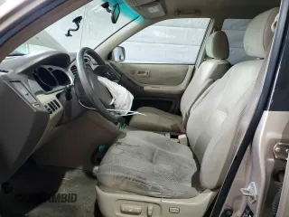 2004 Toyota Highlander z VIN JTEDP21A340029686, wystawiony jako Copart lot #57089315 z przebiegiem 246 780 mil mil oraz Czysty tytuł • Clean title. Historia ofert i sprzedaży dostępna na DreamBid. Obrazek 7.