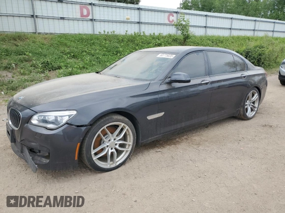 2013 BMW 7 Series 750Li xDrive с VIN WBAYF8C50DDE59437, выставлен на аукционе Copart как лот 60775835 с пробегом 141 531 миль миль и Чистый • Clean title. История ставок и продаж доступна на DreamBid. Изображение 1.