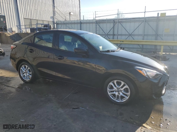 2018 Toyota Yaris iA with VIN 3MYDLBYVXJY319824, listed as a Copart auction lot 48471505 with 99,270 mi miles and Salvage Title. Bid and sale history available at carsss.com. Image 4.