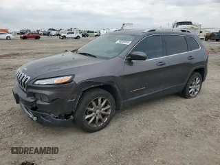 2017 Jeep Cherokee Limited with VIN 1C4PJLDB9HD237597, listed as a Copart auction lot 53053055 with 133,471 mi miles and Clean Title. Bid and sale history available at carsss.com. Image 1.