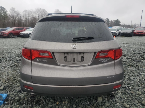 2007 Acura RDX Tech Pkg with VIN 5J8TB18527A024903, listed as a Copart auction lot 45303425 with 138,011 mi miles and Salvage Title. Bid and sale history available at carsss.com. Image 6.