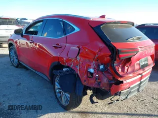 2025 Lexus NX 350 Luxury with VIN 2T2HGCEZ4SC065851, listed as a IAAI auction lot 41063792 with 1,061 mi miles and . Bid and sale history available at DreamBid. Image 3.