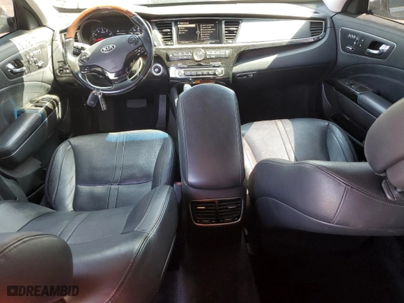 2015 Kia K900 Premium with VIN KNALU4D40F6023805, listed as a Copart auction lot 71848724 with 103,400 mi miles and Clean Title. Bid and sale history available at carsss.com. Image 8.