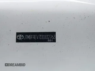 2013 Toyota RAV4 LE with VIN JTMBFREV7DD002763, listed as a IAAI auction lot 42286753 with 125,022 mi miles and . Bid and sale history available at DreamBid. Image 9.
