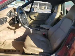 2000 BMW Z3 2.5L with VIN WBACH9341YLM91548, listed as a Copart auction lot 41714505 with 78,652 mi miles and Salvage Title. Bid and sale history available at carsss.com. Image 7.
