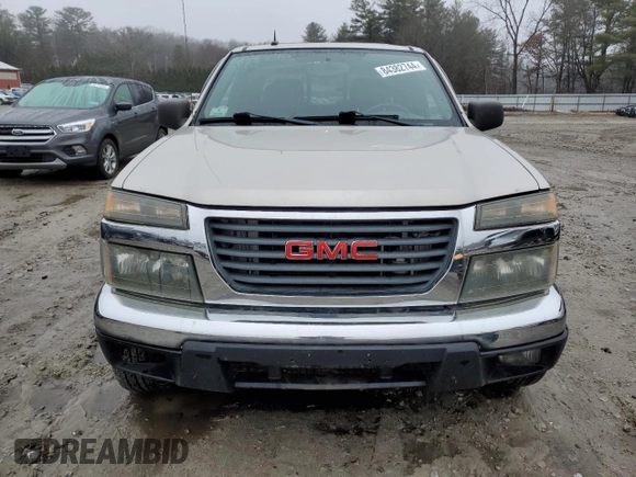 2006 GMC Canyon SLE2 with VIN 1GTDT136568254800, listed as a Copart auction lot 84382744 with 113,793 mi miles and Clean Title. Bid and sale history available at carsss.com. Image 5.