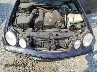 2003 Mercedes-Benz CLK 320 with VIN WDBLK65G33T139654, listed as a Copart auction lot 73169214 with 60,448 mi miles and Salvage Title. Bid and sale history available at DreamBid. Image 11.