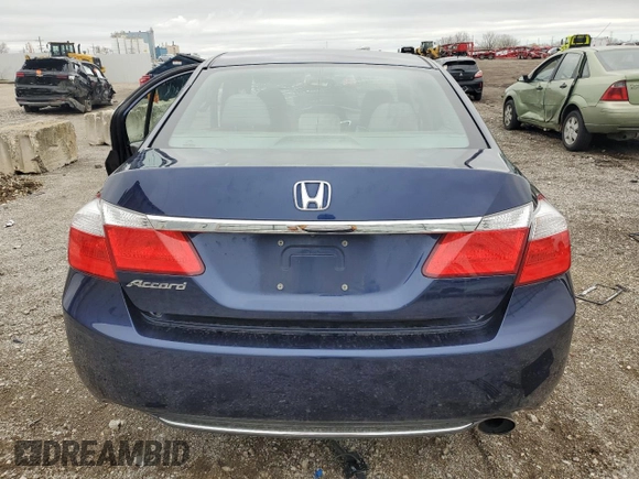 2013 Honda Accord EX with VIN 1HGCR2F77DA175513, listed as a Copart auction lot 53894165 with Not provided miles and Salvage title. Bid and sale history available at DreamBid. Image 6.