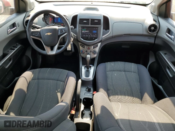 2014 Chevrolet Sonic LT with VIN 1G1JC6SB3E4146785, listed as a Copart auction lot 42540055 with 54,284 mi miles and Salvage Title. Bid and sale history available at carsss.com. Image 8.