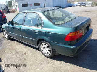 2000 Honda Civic VP with VIN 2HGEJ6616YH508231, listed as a IAAI auction lot 41869713 with 202,715 mi miles. Bid and sale history available at carsss.com. Image 3.