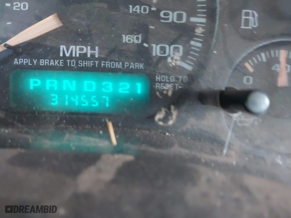 2001 Chevrolet Tahoe LS with VIN 1GNEK13T21J299814, listed as a IAAI auction lot 41821448 with 314,557 mi miles. Bid and sale history available at carsss.com. Image 7.
