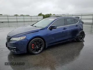 2015 Acura TLX Technology z VIN 19UUB2F59FA007219, wystawiony jako Copart lot #58048385 z przebiegiem 153 750 mil mil oraz Czysty tytuł • Clean title. Historia ofert i sprzedaży dostępna na DreamBid. Obrazek 1.