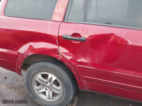 2003 Honda Pilot EX with VIN 2HKYF18633H549845, listed as a IAAI auction lot 41616215 with 1 mi miles. Bid and sale history available at carsss.com. Image 6.