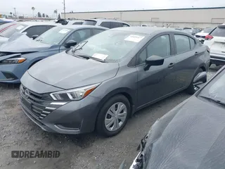2023 Nissan Versa S with VIN 3N1CN8DV9PL858134, listed as a IAAI auction lot 42459317 with 6,738 mi miles and . Bid and sale history available at DreamBid. Image 2.