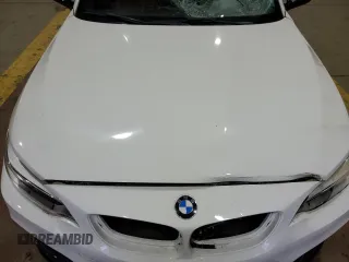 2015 BMW 2 Series M235i xDrive with VIN WBA1J9C55FVX98646, listed as a Copart auction lot 86187464 with 0 mi miles and Salvage Title. Bid and sale history available at carsss.com. Image 11.