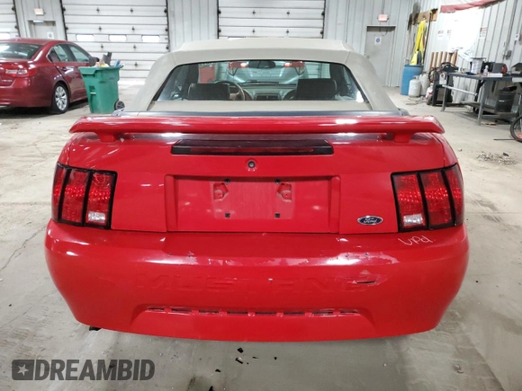 2004 Ford Mustang Deluxe with VIN 1FAFP44604F159640, listed as a Copart auction lot 53284015 with 86,357 mi miles and Clean Title. Bid and sale history available at carsss.com. Image 6.