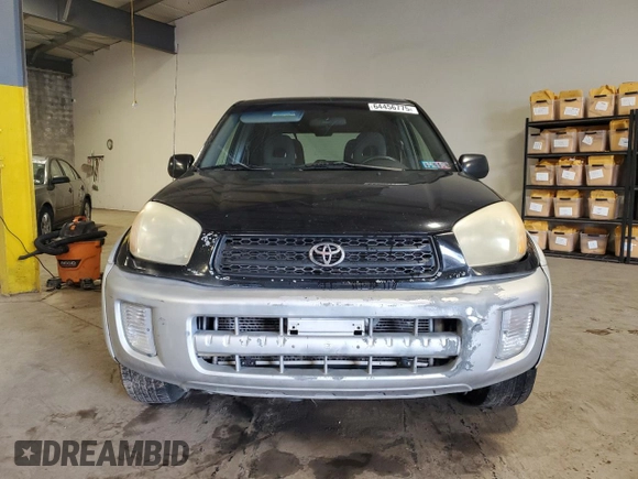 2001 Toyota RAV4 with VIN JTEGH20V110030345, listed as a Copart auction lot 64456775 with 35,539 mi miles and Salvage title. Bid and sale history available at DreamBid. Image 5.