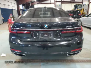 2020 BMW 7 Series 740i xDrive with VIN WBA7T4C06LGG62749, listed as a Copart auction lot 83454364 with 209,536 mi miles and Clean title. Bid and sale history available at DreamBid. Image 6.