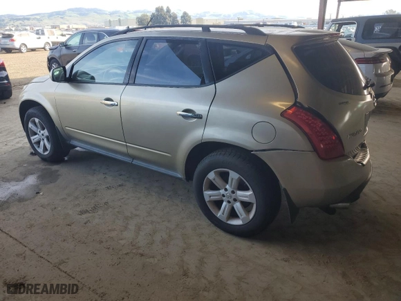 2007 Nissan Murano SL with VIN JN8AZ08T17W510555, listed as a Copart auction lot 46478495 with 144,265 mi miles and Salvage Title. Bid and sale history available at carsss.com. Image 2.