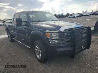 2015 Ford F-250 Lariat with VIN 1FT7W2BT9FEB30158, listed as a Copart auction lot 60708155 with 206,125 mi miles and Salvage title. Bid and sale history available at DreamBid. Image 4.