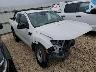 2022 Ford Ranger XL with VIN 1FTER1EH0NLD49598, listed as a Copart auction lot 76036554 with 0 mi miles and Salvage Title. Bid and sale history available at carsss.com. Image 4.