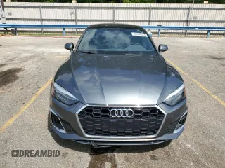 2022 Audi A5 Sportback S line Premium with VIN WAUDACF57NA029920, listed as a Copart auction lot 50598924 with 30,345 mi miles and Salvage Title. Bid and sale history available at carsss.com. Image 5.