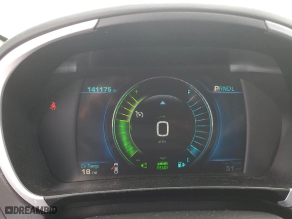 2017 Chevrolet Volt LT with VIN 1G1RC6S59HU100475, listed as a Copart auction lot 54091445 with 141,175 mi miles and Clean Title. Bid and sale history available at carsss.com. Image 9.
